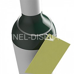 Кольцо-гарпун на горлышко бутылки BOTTLE-ARR, цвет прозрачный